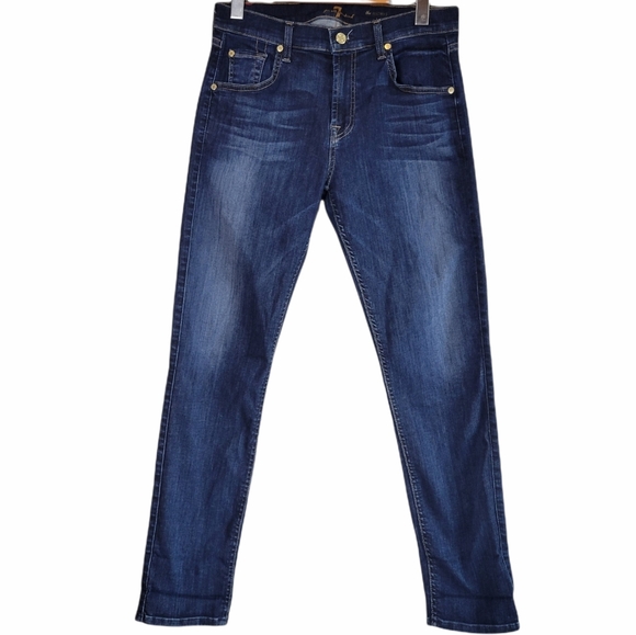 7 For All Mankind Relaxed Skinny Jeans 28/30